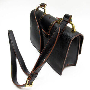 Miu Miu beaded bag shoulder leather black accents